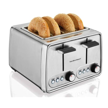 Hamilton Beach® Modern Chrome 4-Slice Toaster