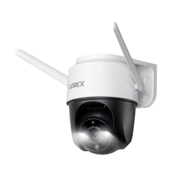 Lorex - 2K Pan-Tilt Outdoor Wi-Fi Security Camera