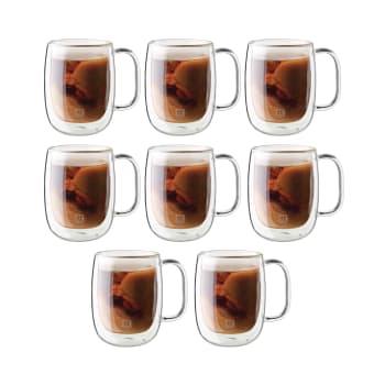 Zwilling® Sorrento Plus Double Wall Coffee Mug - Set of 8