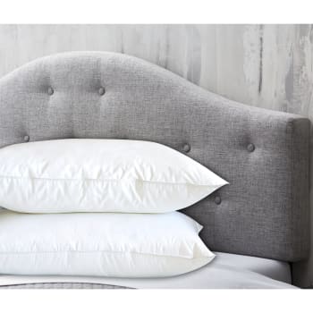 Cuddle Down The Ulitmate Medium 100% Canadian Down/Feather Pillows 42 Ounce Fill/Each (20"x36" Ea.)SET OF 2 - KING