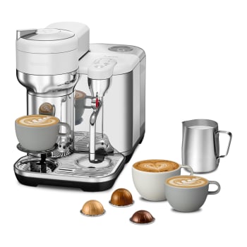 Nespresso Vertuo Creatista Coffee Pod Machine by Breville, Sea Salt