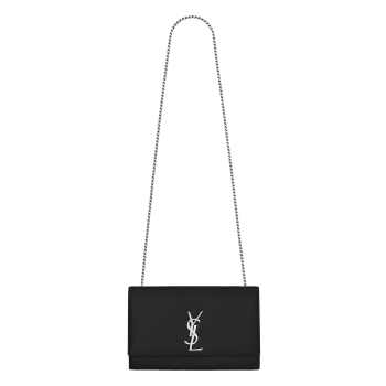 YSL KATE MEDIUM CHAIN BAG IN GRAIN