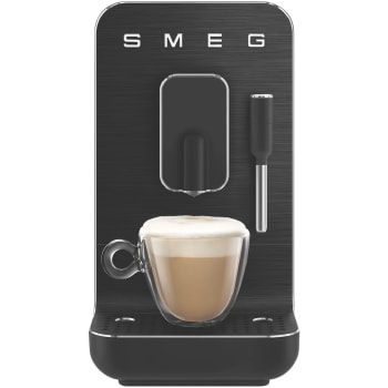 Smeg Full Automatic Bean Espresso Machine with Milk Wand- Black