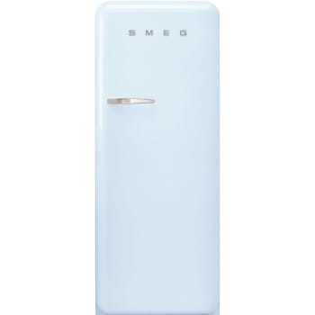 SMEG FAB28 Retro Refrigerator w/ Int FZ, Right Hinge Pastel Blue