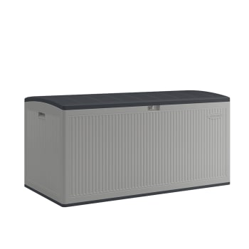 Suncast - 160 Gallon Extra Large Deck Box - Dove Gray