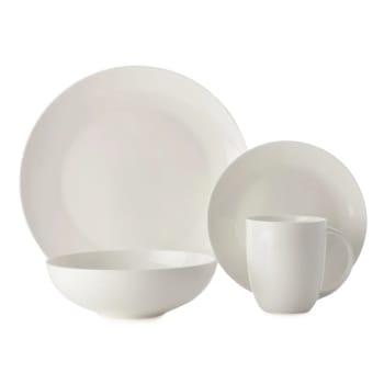 Maxwell & Williams Cashmere Coupe 16 Piece Dinner Set