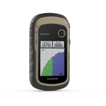 Garmin® eTrex® 32x Rugged Handheld GPS with Compass and Barometric Altimeter