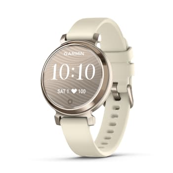 Garmin® Lily® 2 Cream Gold with Coconut Silicone Band Smartwatch - CREAM - 35MM