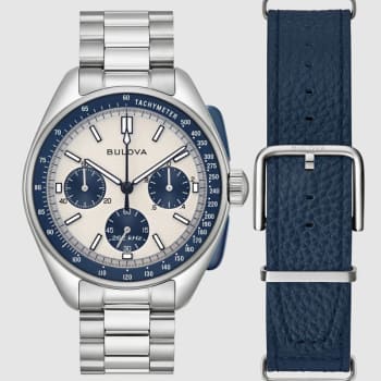 Montre Bulova Lunar Pilot pour homme – Cadran bleu