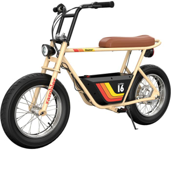 Razor™ RAMBLER 16 Retro Electric Bike 11.5miles(18.5 km) Range For Ages 18 and up - TAN