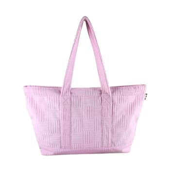 Bag & Bougie Terry Tote Bundle - Pink