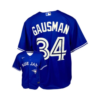 Frameworth Kevin Gausman Signed Toronto Blue Jays Nike Blue Jersey