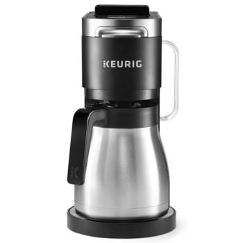 KEURIG-SINGLE SERVE BREWER-K-DUO PLUS-BLACK