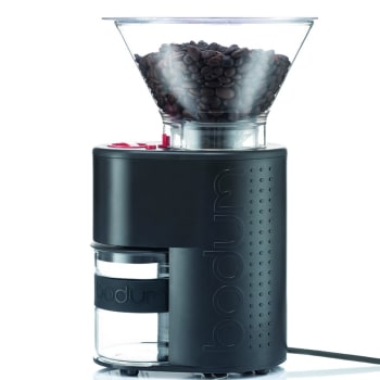 Bodum Bistro Electric Coffee Grinder, black