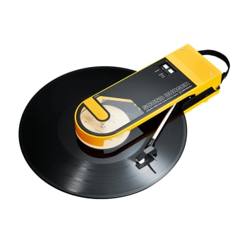 Tourne-disque Bluetooth Sound Burger d'Audio-Technica - Jaune