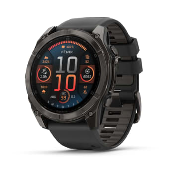 Montre fēnix 8 Sapphire 51 mm de Garmin® - Gris/Noir/Galet