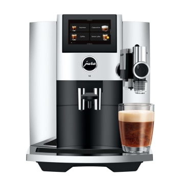 Super machine à espresso entièrement automatique S8 de JURA® - chrome