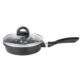 Cuisine::pro® STONE 4-Egg Poacher with Lid 1.3qt