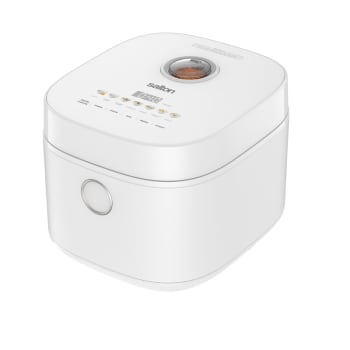 Salton® Digital Automatic Rice Cooker & Steamer - 5L/20 Cup Cooked - White