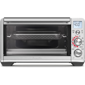 Four intelligent compact avec friteuse à air Smart Oven de Breville – Acier inoxydable brossé