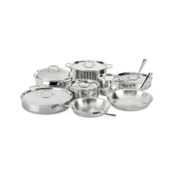 All-Clad d3 Stainless Steel 14 Piece Cookware Set