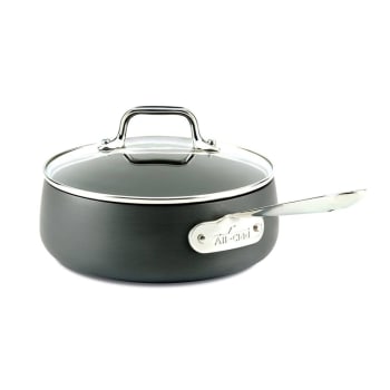 All-Clad HA1 Hard Anodized Nonstick 2.5qt Covered Saucepan