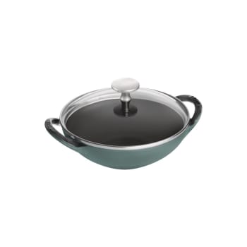 Wok Mini Staub 16cm - Eucalyptus