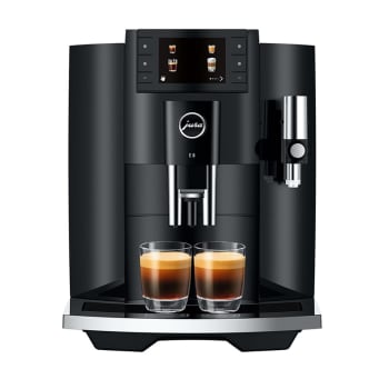 Machine à expresso entièrement automatique E8 de JURA®  - Noir piano