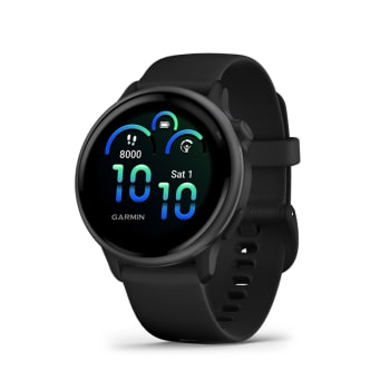 Garmin® vívoactive® 6 Slate with Black Band 42mm Smartwatch