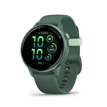 Garmin® vívoactive® 6 Metallic Jasper Green with Jasper Green Band 42mm Smartwatch