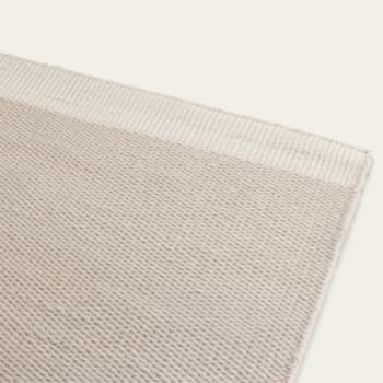 Fable Wool Rug 5X7' - Dune White