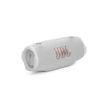 JBL Charge 6 Portable Waterproof Drop-Proof Speaker - White