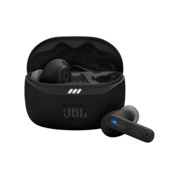 JBL TUNE BEAM 2 True Wireless Noise Cancelling Earbuds - Black