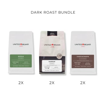 United Beans Dark Roast Bundle - 6 Pack