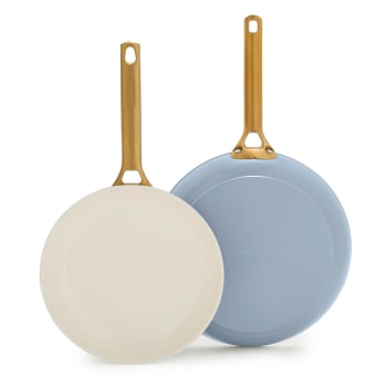 GreenPan ™ Reserve Pro Ceramic Nonstick 2-Piece Frypan Set - Blue Haze