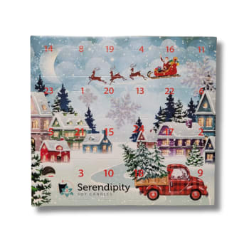 Serendipity Soy Candles 2025 Advent Candle Calendar