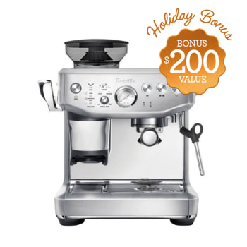 Breville the Barista Express Impress Manual Espresso Machine