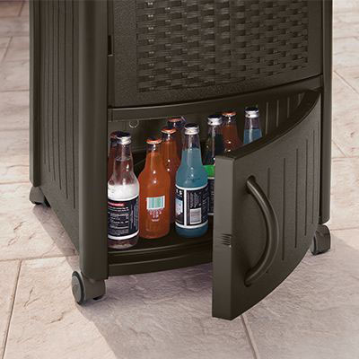 Suncast cooler discount station patio cooler