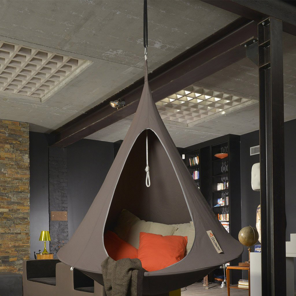 Cacoon Single Hanging Tent Deep Taupe AIR MILES