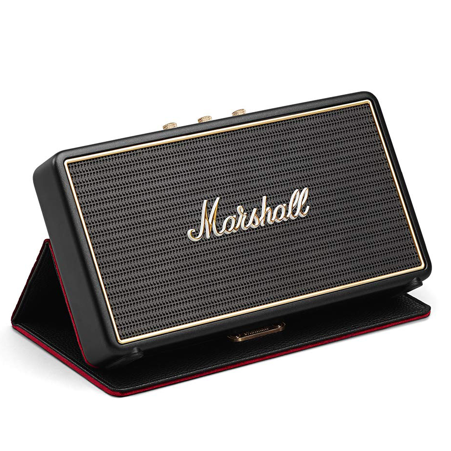 Marshall Stockwell Portable Bluetooth Speaker with Flip