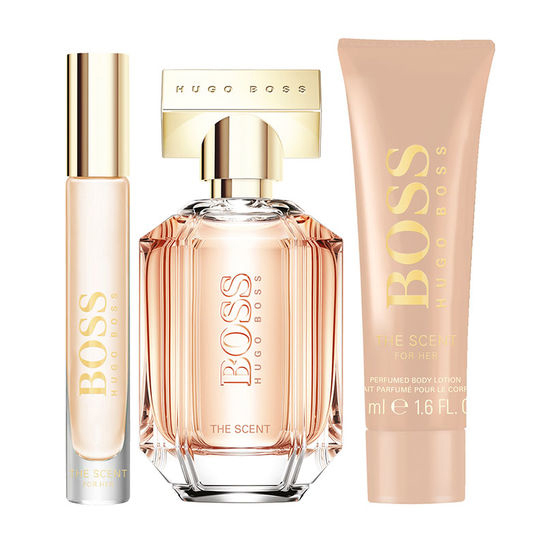 hugo boss for her gift set