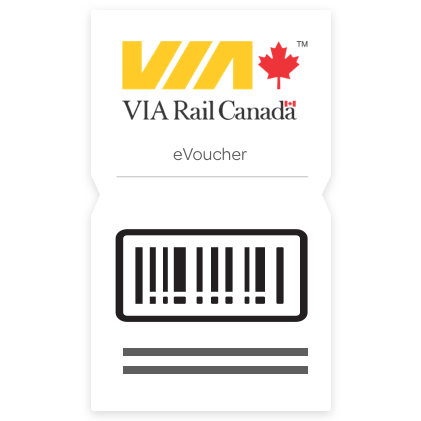$50 VIA Rail Canada eVoucher