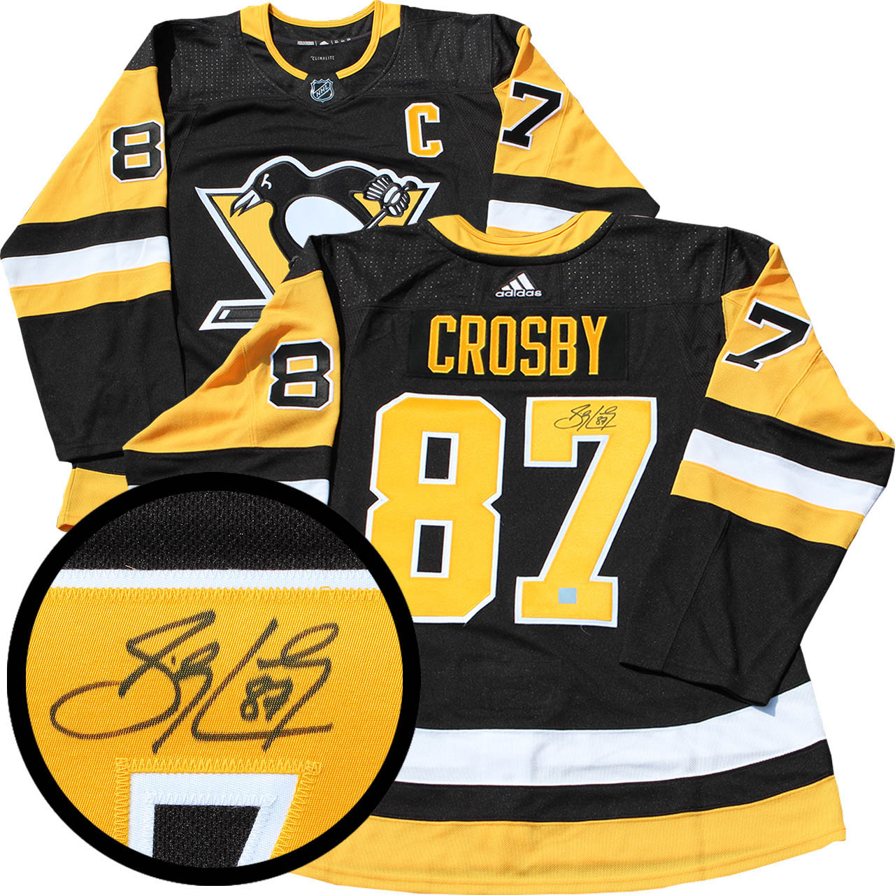 crosby signed jersey value