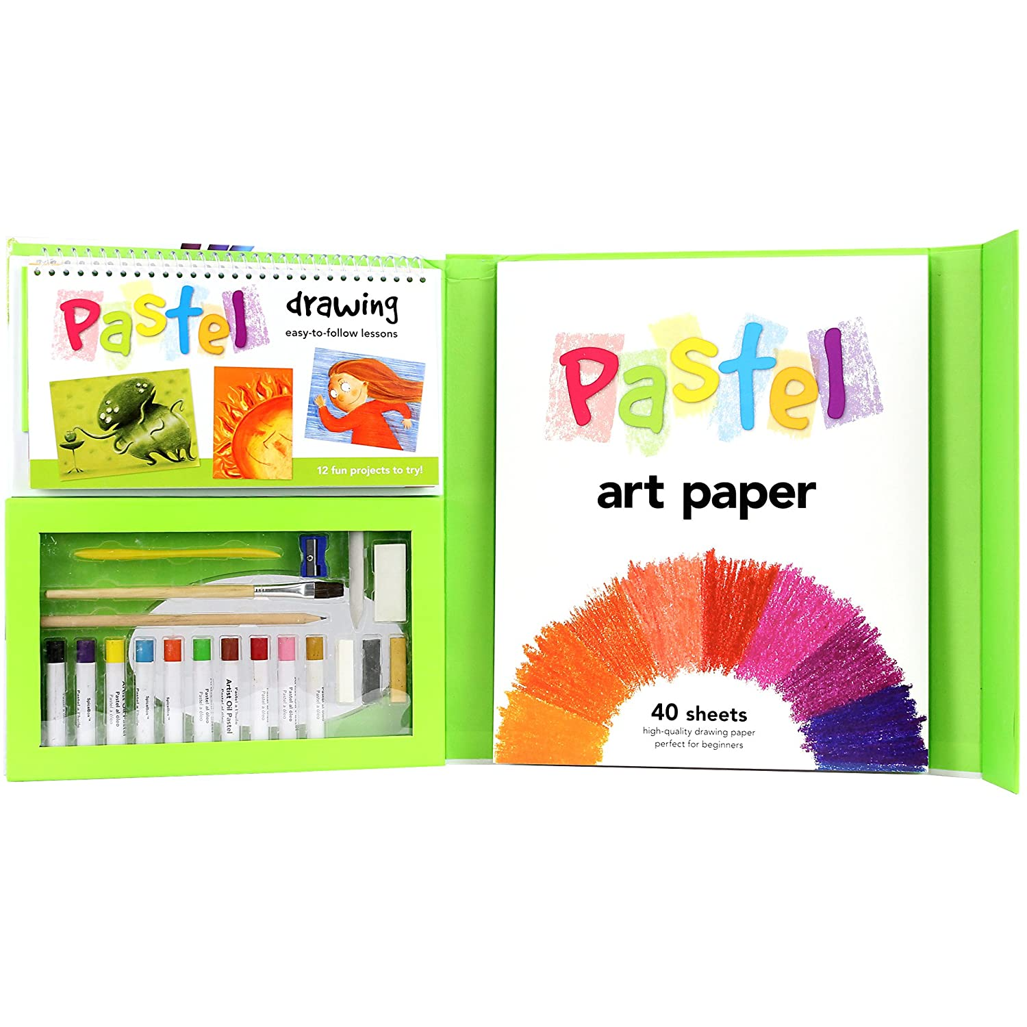 SpiceBox Pastels for Young Artists, Oil and Chalk Pastels