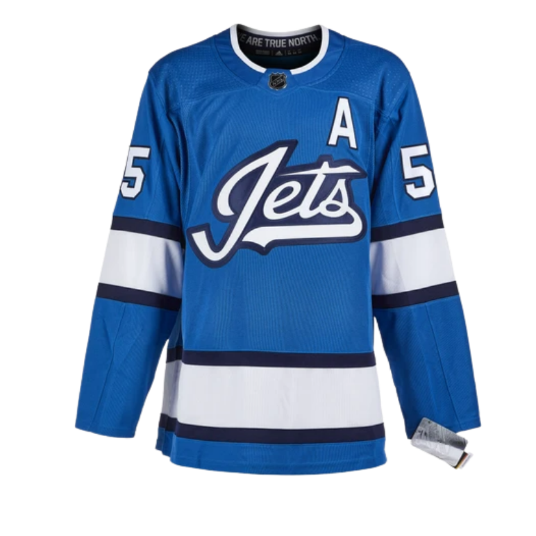 Mark Scheifele Winnipeg Jets Signed Aviator Adidas Jersey