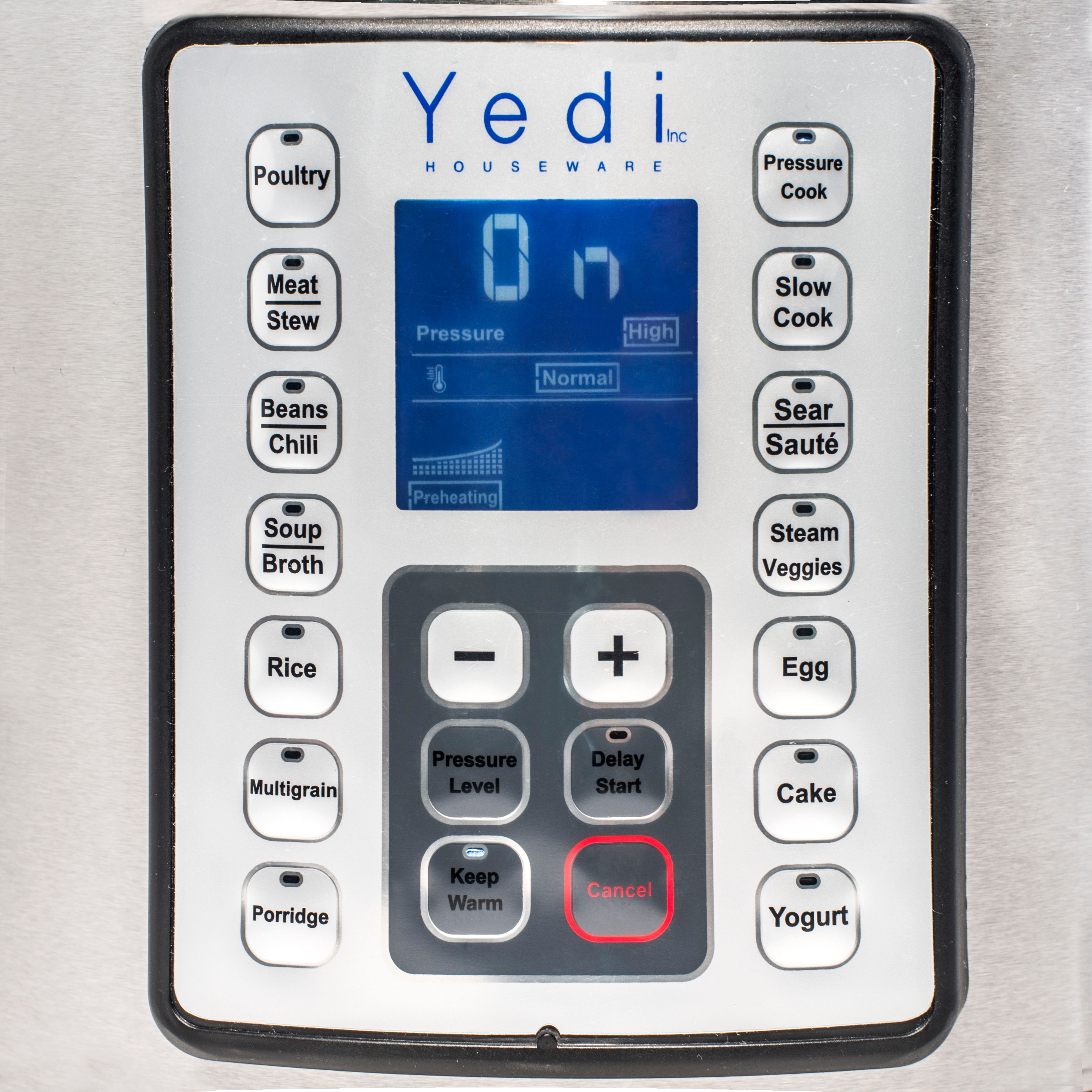 Yedi Multifunctional Pressure Cooker SS 8QT