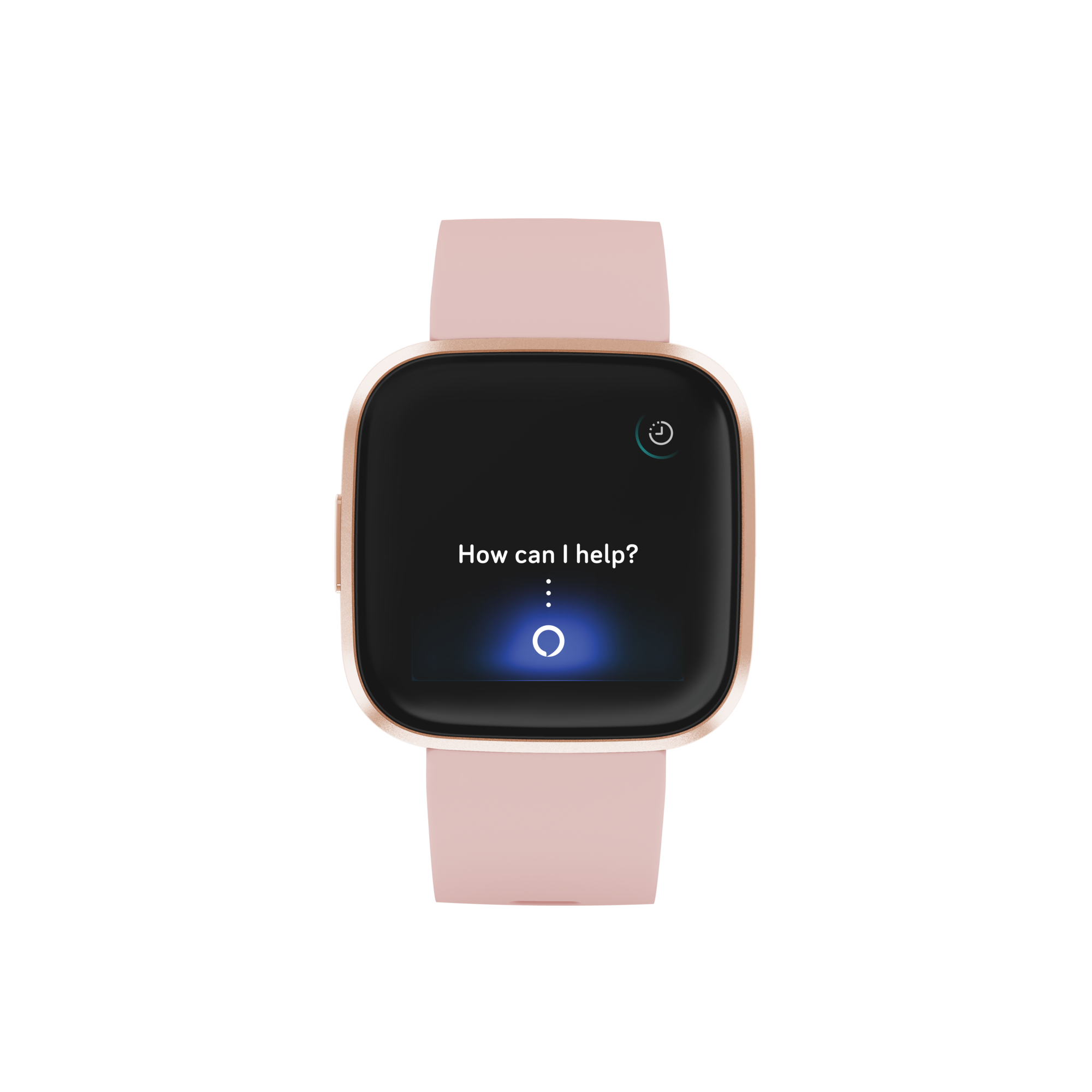 Fitbit Versa 2 Rose Gold with Pink Band with Bonus Charging Cable