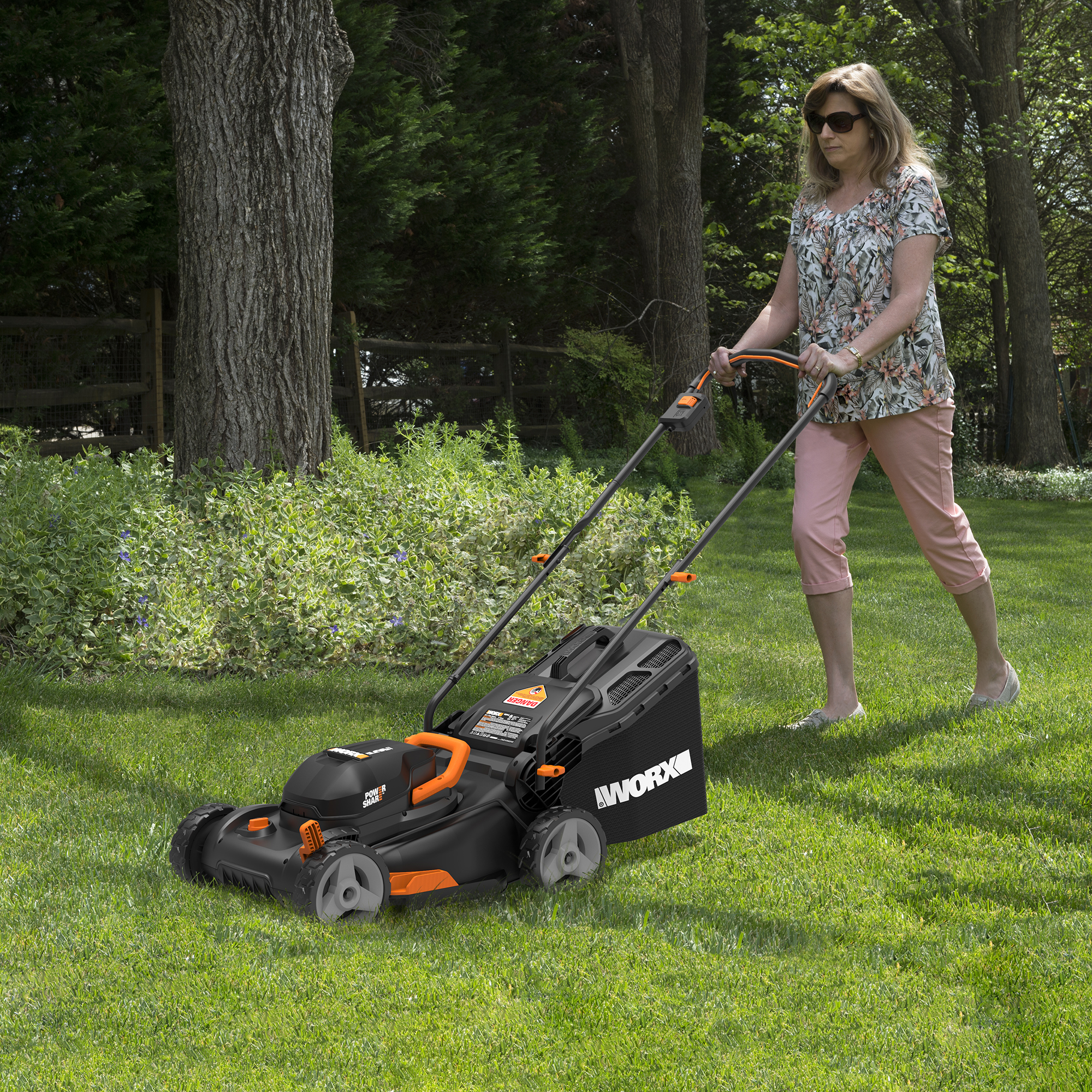 Worx powershare lawn mower sale