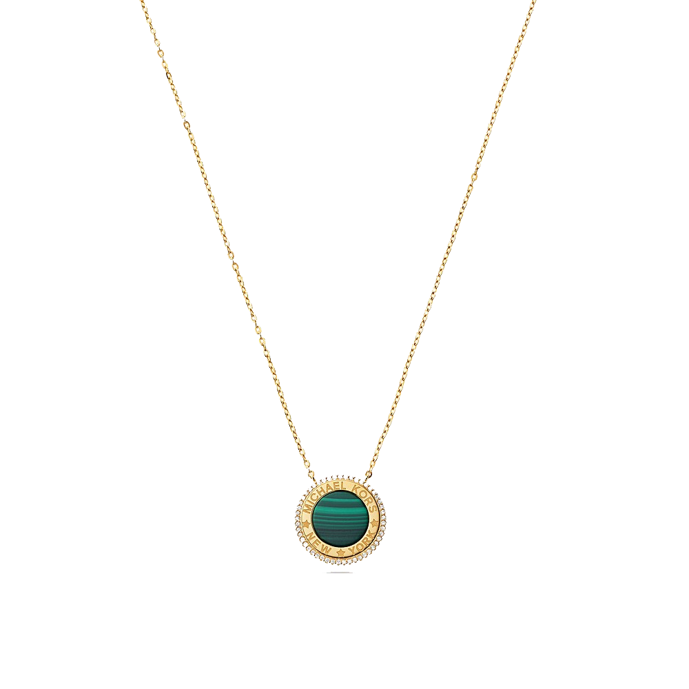 Michael kors best sale triangle necklace
