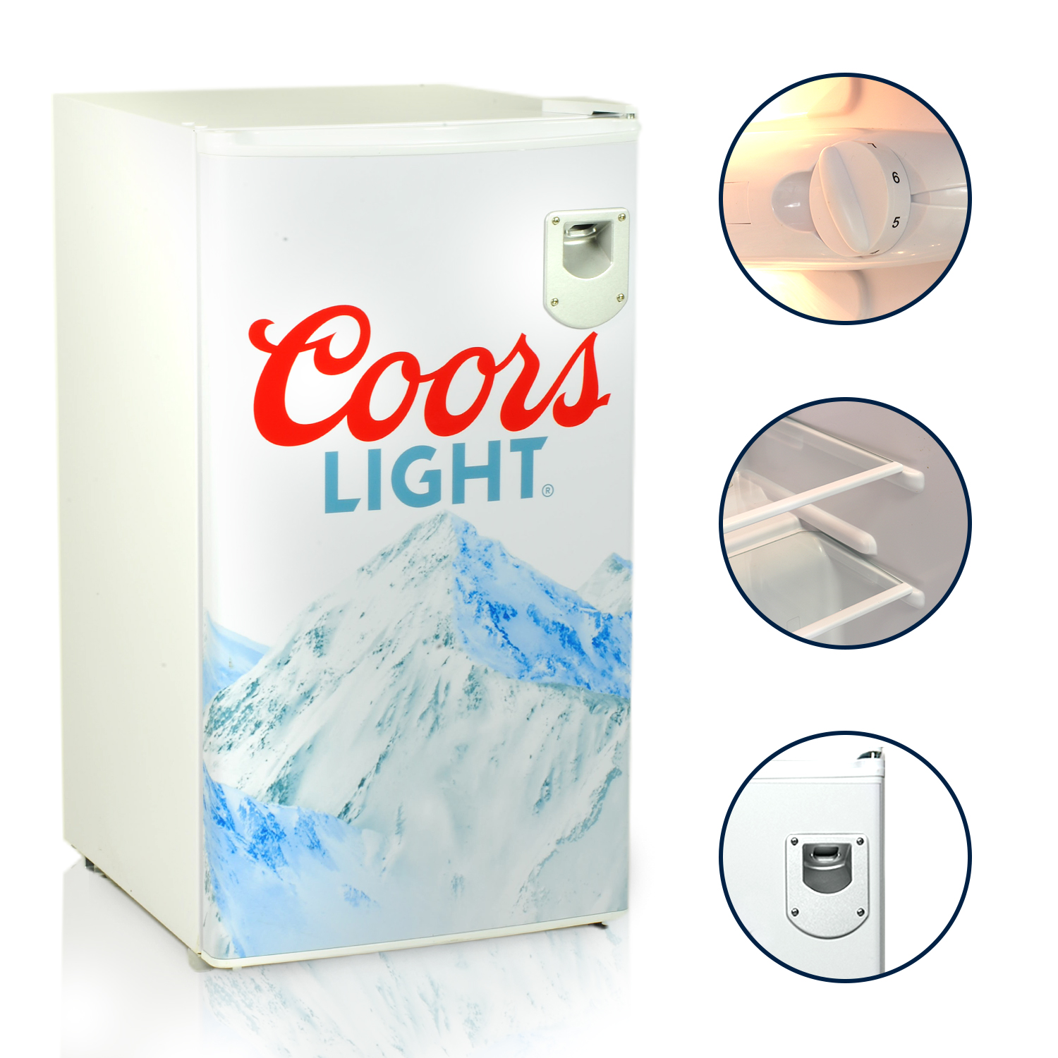 Coors beer cheap fridge